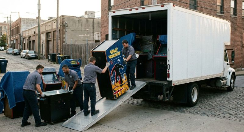 Arcade Game Moving in Charlotte, NC