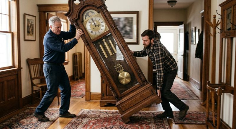 Grandfather Clock Moving in Gastonia, NC