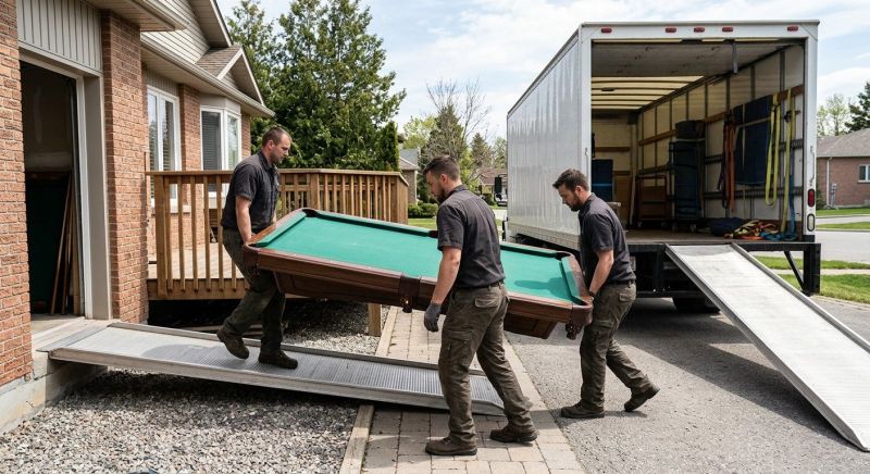 Pool Table Moving Service in Hendersonville, NC